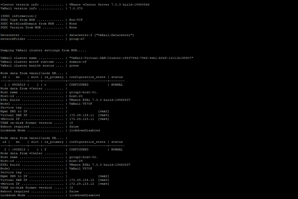 Debug VxRail vCenter script – make IT work