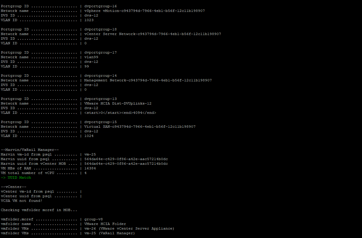 Debug VxRail vCenter script – make IT work